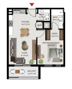 1 Bedroom